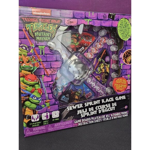 Teenage Mutant Turtle Mutant Mayhem Sewer Sprint Race Game - Picture 2 of 6